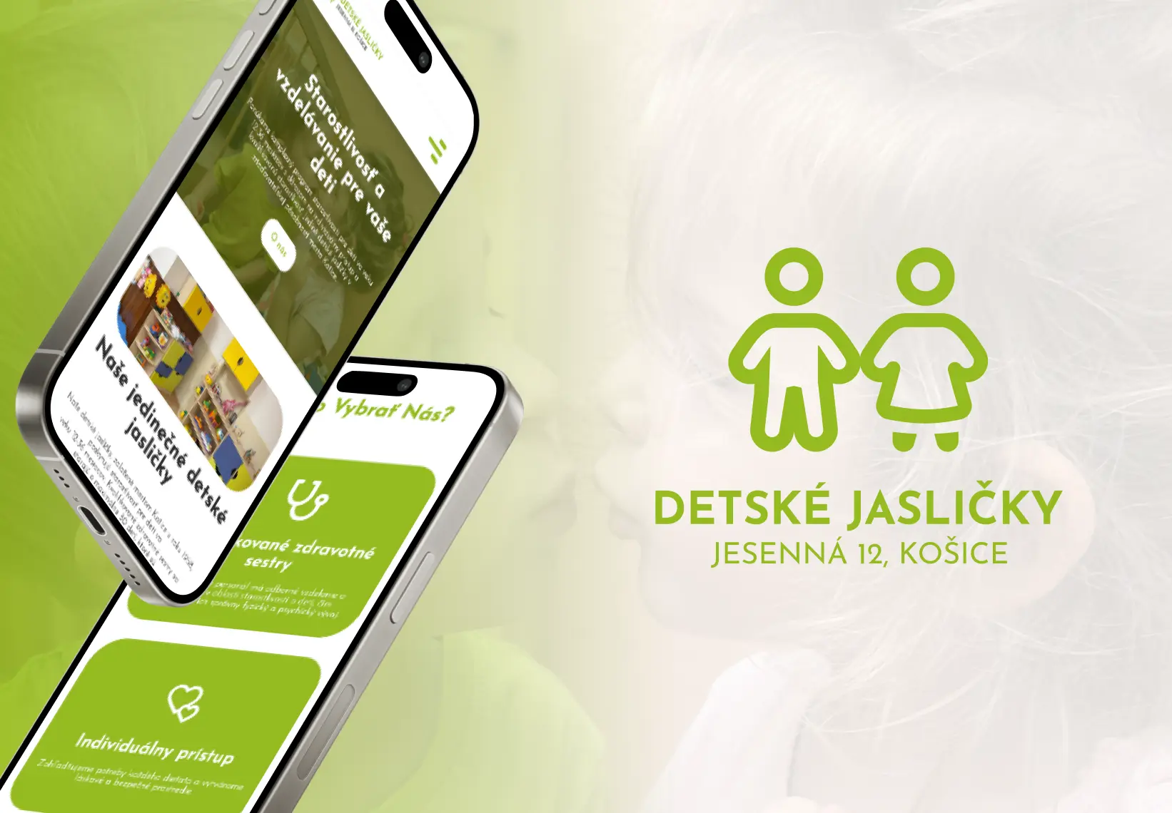 Website for a nursery in Košice