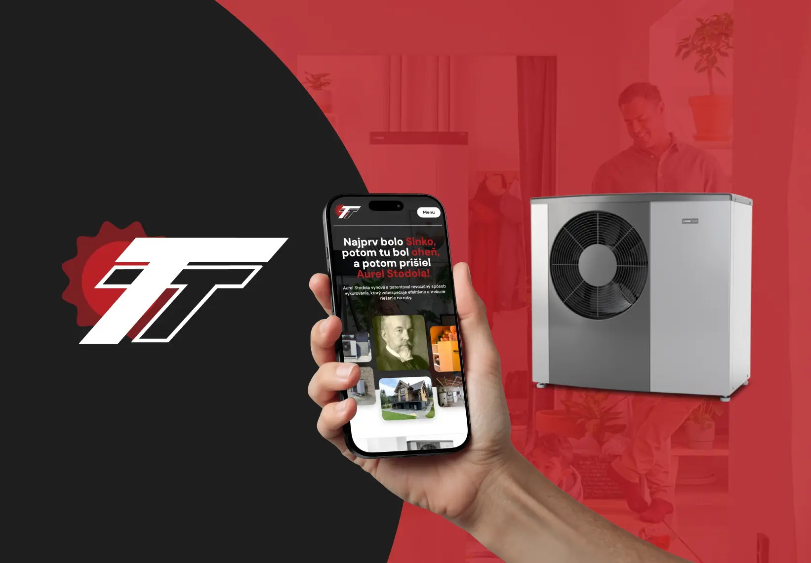 Website for heat pump and air conditioning experts